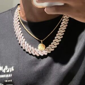 Gold and Silver Cuban Link Necklace